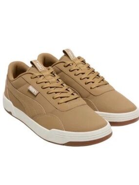 PUMA Men's Size 9 Camel Color Pickleball Tennis Court Sneakers Very Comfy
